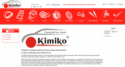 Desktop Screenshot of kimiko.tw